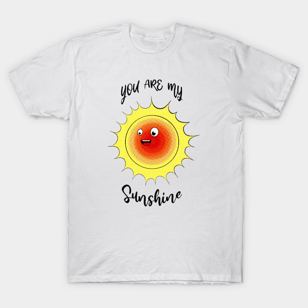 Sunshine Love T-Shirt by Art by Nabes